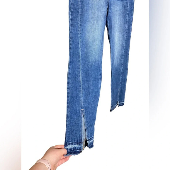 NWT KanCan MEDORA HIGH RISE 90'S SPLIT HEM STRAIGHT kc8721m Size 3 / 25 - Picture 8 of 12